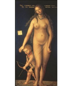 LUCAS CRANACH Der Ältere, Venus und Amor. 1509.