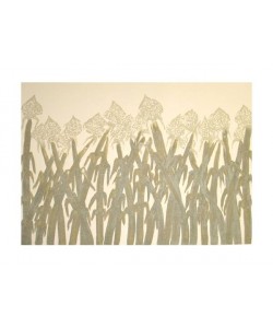 Hassan Fathi Campo di Cotone (Avorio) (Siebdruck)