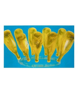 Richter Melanie Flaschentrockner (blau)  I (Siebdruck, handsigniert, nummeriert)