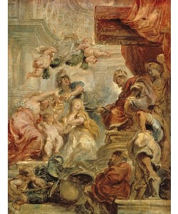 Peter Paul Rubens, Allegorie auf die Vereinigung Großbritanniens. 1630/34