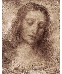 Leonardo da Vinci, Das Antlitz Christi.