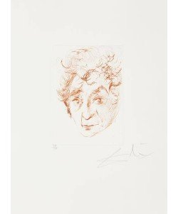 Dali Salvador Chagalls Kopf - Quinze Gravures (Radierung, handsigniert, nummeriert)