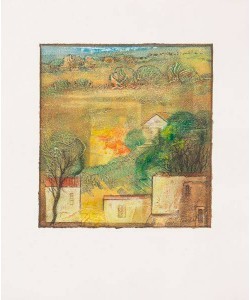 Rade Ernst-Peter Sommerreise V (50) (Acryl auf Papier, handsigniert, Unikat)