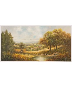 Leupen Jan van der Blick in die Ferne (Öl auf Leinwand)