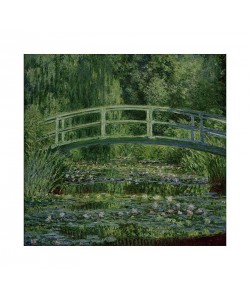 Claude Monet, Der Seerosenteich (Digital auf Bütten)