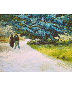 Vincent van Gogh, Im Jardin Public in Arles. 1888.