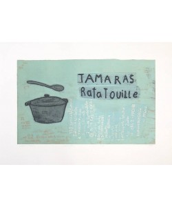 Neumann Stefanie Tamaras Ratatouille ''good food'' (30) (Radierung, handsigniert)