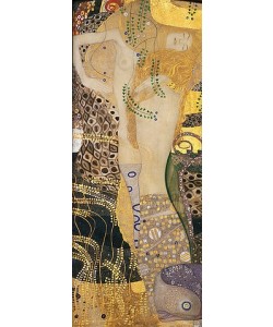 Gustav Klimt, Wasserschlangen I. 1904-1907.