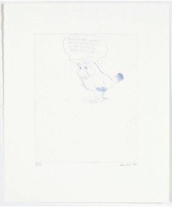 Richter Daniel Little Doggy (Kaltnadelradierung, handsigniert, nummeriert)