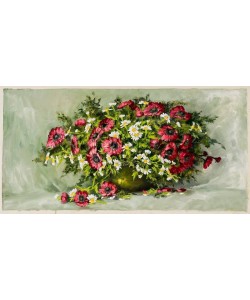 Platen Kurt Blumenbouquet mit Ringelblumen (Öl auf Leinwand)