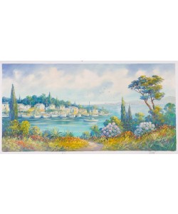 Picard Jean Claude Hafenansicht (Öl auf Leinwand)