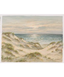 Hahn Willi Dünen an der See II (Öl auf Leinwand)