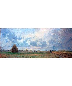 Camille Pissarro, Herbst (aus: Die vier Jahreszeiten). 1873.