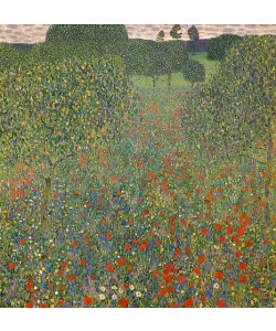 Gustav Klimt, Mohnwiese. 1907