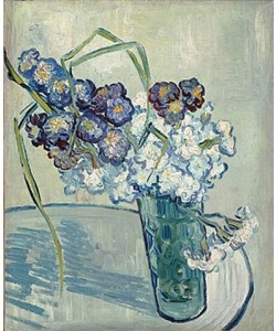 Vincent van Gogh, Vase mit Nelken. Auvers, Juni 1890.
