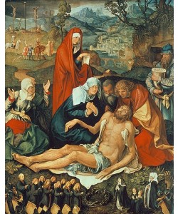 Albrecht Dürer, Die Beweinung Christi  (Holzschuherische Beweinung).
