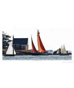 Philip Plisson, Vieux gréements dans le Golfe du Morbihan - Bretagne