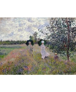 Claude Monet, Promenade bei Argenteuil. 1873.