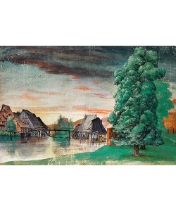 Albrecht Dürer, Die Weidenmühle. Um 1506