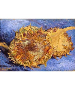 Vincent van Gogh, Zwei abgeschnittene Sonnenblumen. 1887