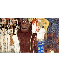 Gustav Klimt, Beethovenfries. Die feindlichen Gewalten. (D.127).