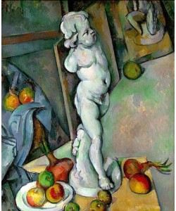 Paul Cézanne, Gips-Putte. Um 1895.