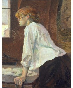 Henri de Toulouse-Lautrec, Die Waschfrau.