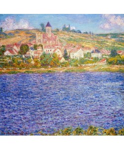 Claude Monet, Ansicht von Vetheuil am Nachmittag. 1901