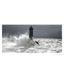 Philip Plisson, Le phare de La Vieille - Tempête Petra 2014