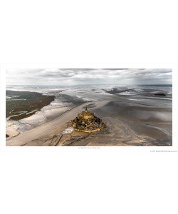 Philip Plisson, Le Mont-Saint-Michel à basse mer - La marée du siècle