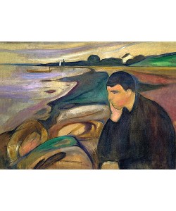 Edvard Munch, Melancholie. 1891.