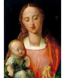 Albrecht Dürer, Die Madonna mit der Birne. 1526