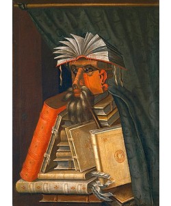 Giuseppe Arcimboldo, Der Buchhändler. 1566