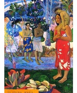 Paul Gauguin, IA ORANA MARIA (Ave Maria). 1891/1892