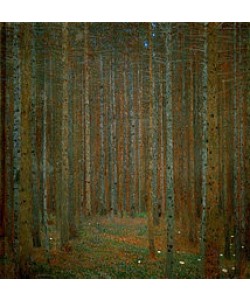 Gustav Klimt, Tannenwald. 1902