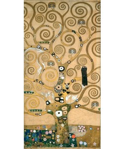 Gustav Klimt, Der Lebensbaum. Detail, Werkvorlage zum Stocletfries.