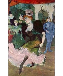 Henri de Toulouse-Lautrec, Marcelle Lender, den Bolero tanzend (Detail). Um 1895