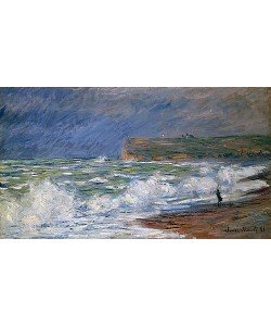 Claude Monet, Brandung bei Fécamp. 1881.