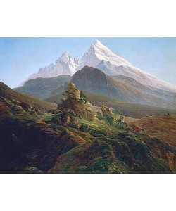 Caspar David Friedrich, Der Watzmann. Um 1824
