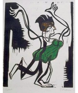 Ernst Ludwig Kirchner, Palucca. 1930.