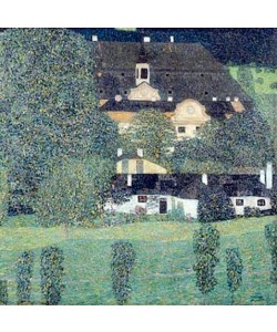 Gustav Klimt, Schloss Kammer am Attersee II. 1909.