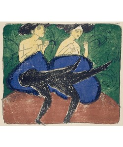 Ernst Ludwig Kirchner, Cake-Walk. 1911