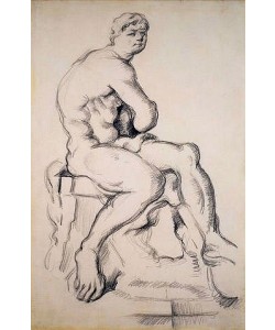 Paul Cézanne, Herkules. (nach Skulptur von Pierre Puget)