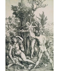 Albrecht Dürer, Hercules am Scheidewege.
