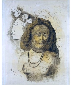 Paul Gauguin, L'Esprit veille (Der Geist wacht.). 1899/1900