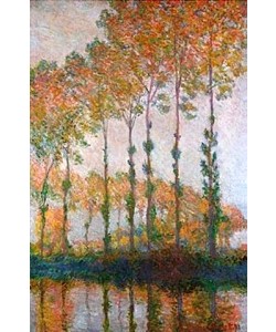 Claude Monet, Pappeln am Ufer der Epte im Herbst. 1891