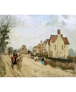 Camille Pissarro, Straße in Upper Norwood. 1871
