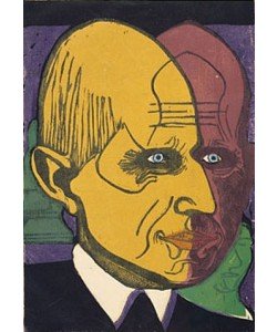 Ernst Ludwig Kirchner, Kopf Dr. Bauer.