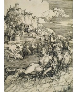 Albrecht Dürer, Das Meerwunder. Um 1498
