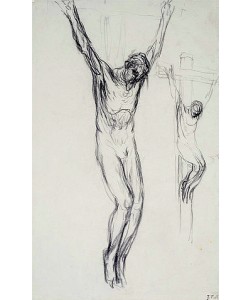 Jean-François Millet, Christus am Kreuz.